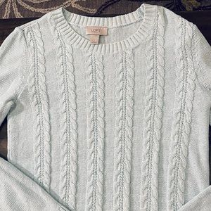 LOFT Cable Knit Sweater